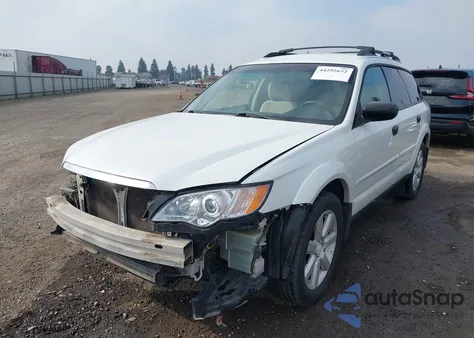 2009 Subaru Outback 2.5I z USA, uszkodzony, nr VIN 4S4BP61C797345588